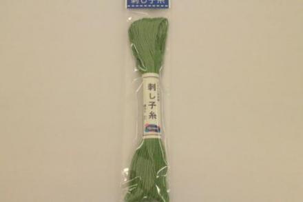 オリムパス　刺し子糸　№7(緑)