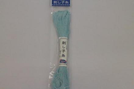 オリムパス　刺し子糸　№8(水色)