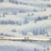 キルティング　 雪景色 冬景色 グレーかかった薄い青色 Q-325