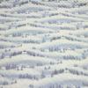 キルティング　 雪景色 冬景色 グレーかかった薄い青色 Q-325