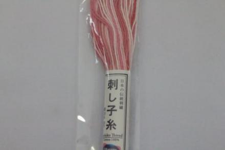 オリムパス　刺し子糸　№53((ピンク系ぼかしタイプ)