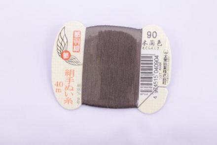 都羽根　絹手ぬい糸　木蘭色(もくらんじき) KINU-9-90
